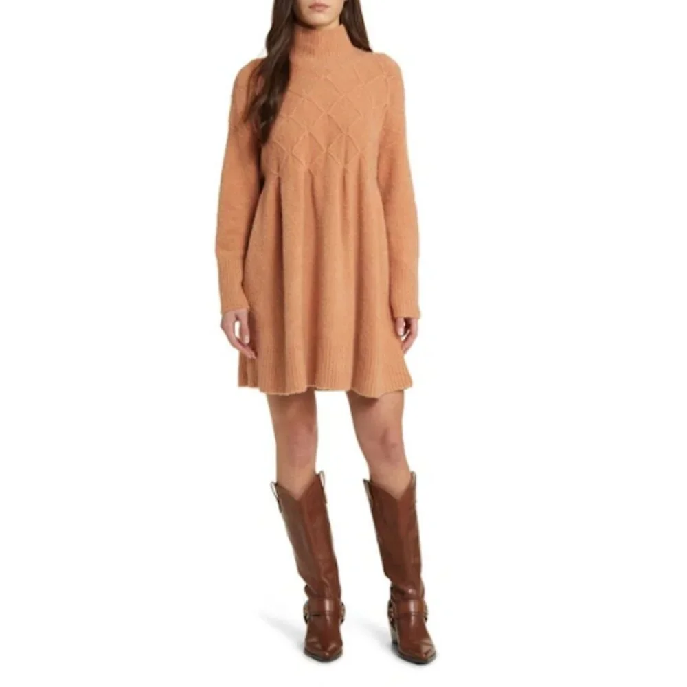 Free People Sweater Mini Dress